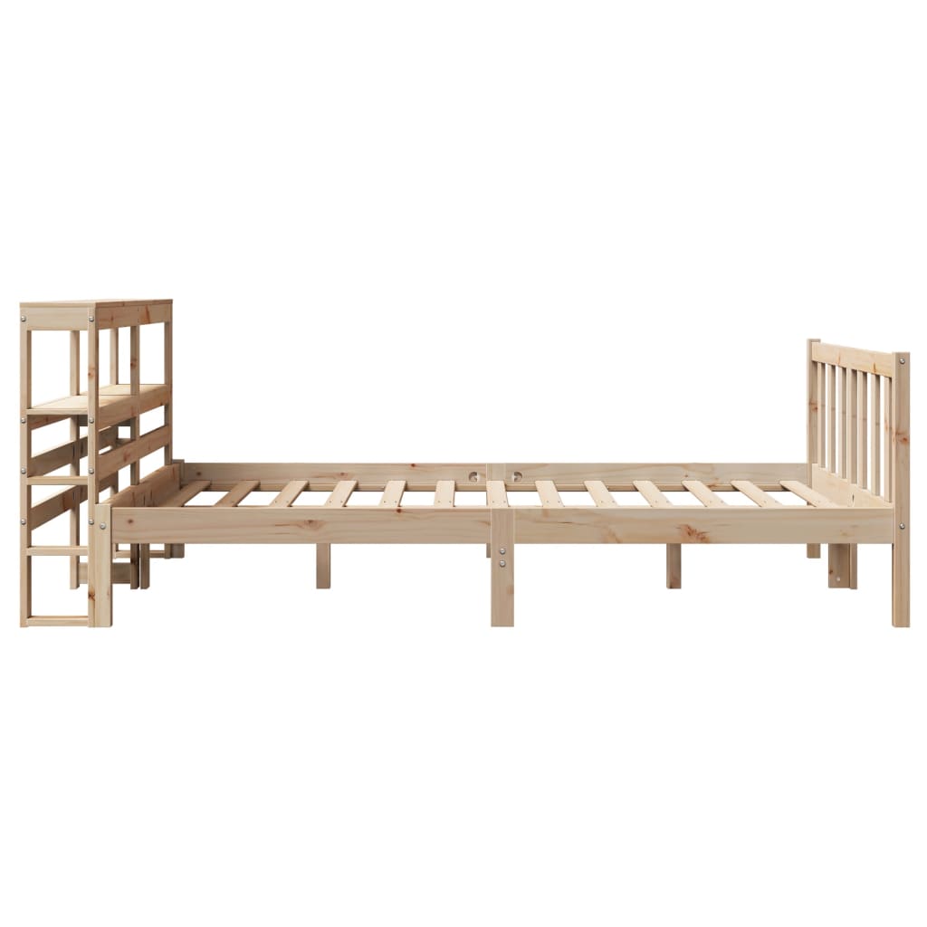 Letto Senza Materasso 120x200 Cm In Legno Massello Di Pino - Image 5