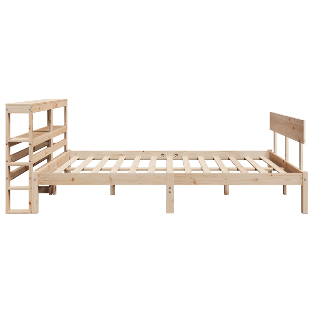 Letto Senza Materasso 120x200 Cm In Legno Massello Di Pino - Image 5
