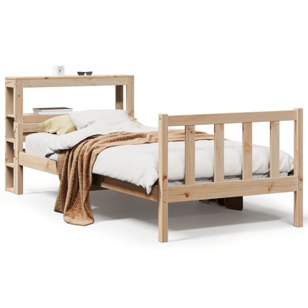 Giroletto Senza Materasso 100x200 Cm In Legno Massello Di Pino - Image 2