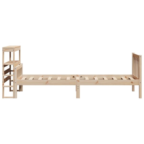 Giroletto Senza Materasso 100x200 Cm In Legno Massello Di Pino - Image 5