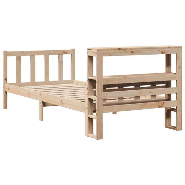 Giroletto Senza Materasso 100x200 Cm In Legno Massello Di Pino - Image 6