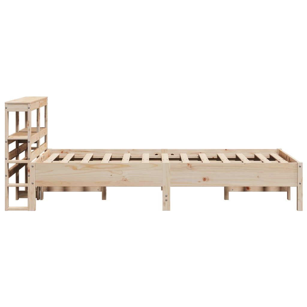 Letto Senza Materasso 120x190 Cm In Legno Massello Di Pino - Image 5