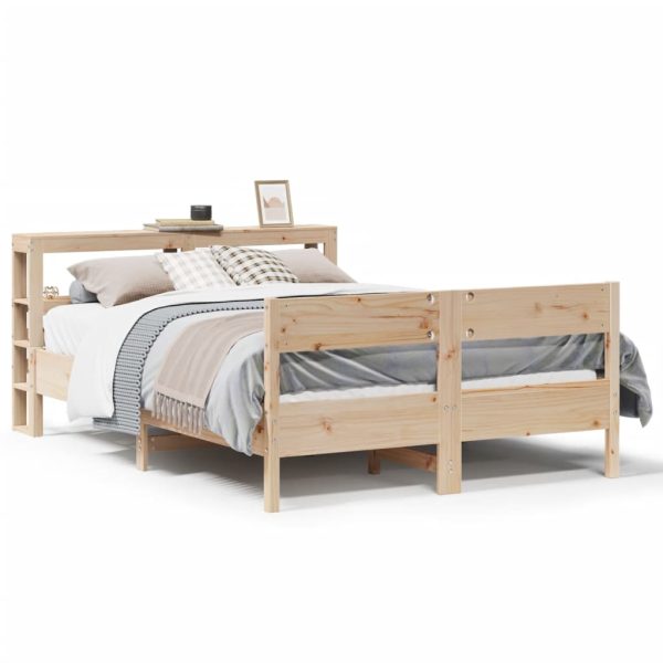 Letto Senza Materasso 120x200 Cm In Legno Massello Di Pino - Image 2