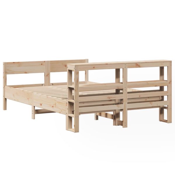 Letto Senza Materasso 120x200 Cm In Legno Massello Di Pino - Image 6
