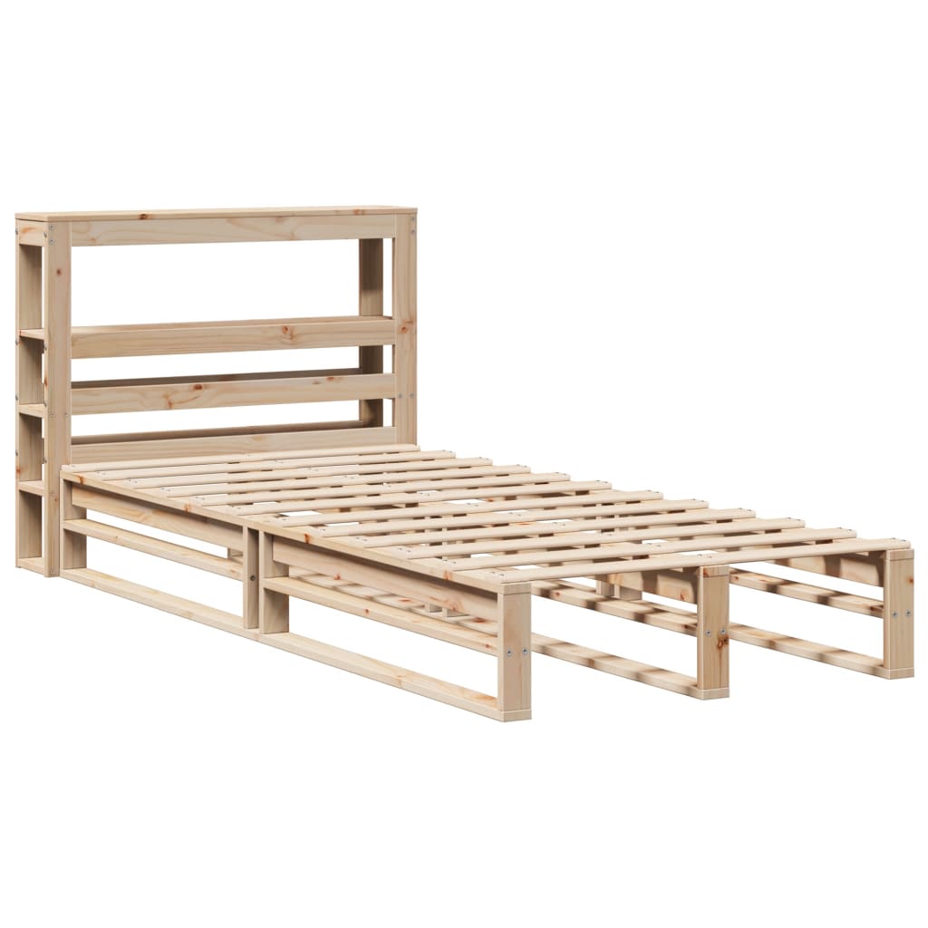 Giroletto Senza Materasso 100x200 Cm In Legno Massello Di Pino - Image 3