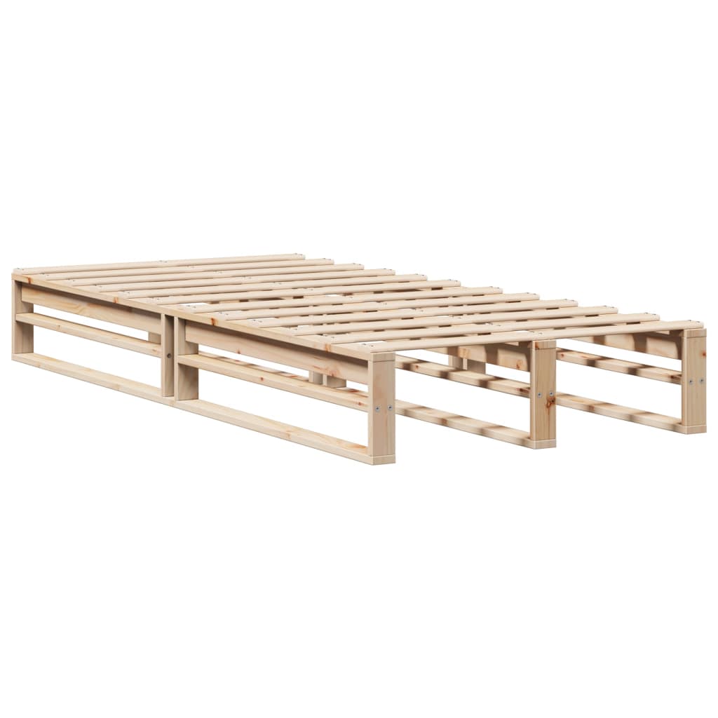 Giroletto Senza Materasso 100x200 Cm In Legno Massello Di Pino - Image 5