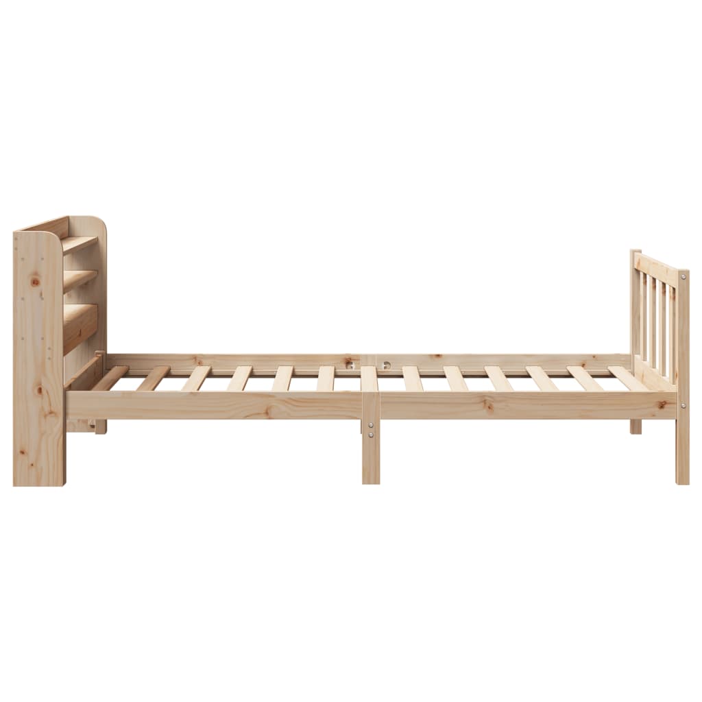 Giroletto Senza Materasso 100x200 Cm In Legno Massello Di Pino - Image 5