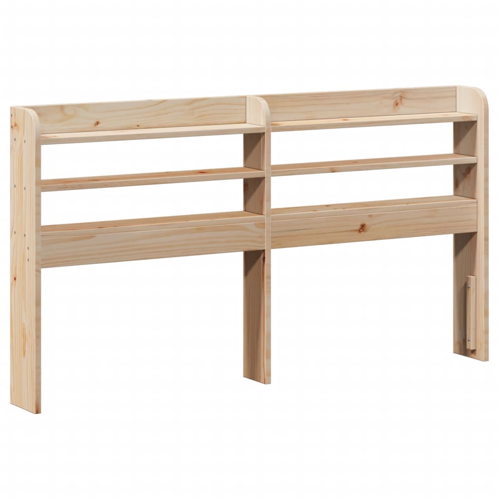 Giroletto Con Testiera 150x200 Cm In Legno Massello Di Pino - Image 6