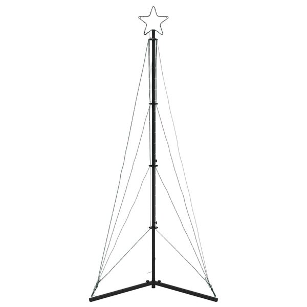 Albero Di Natale A Led 363 Led Bianco Freddo 182 cm - Image 5