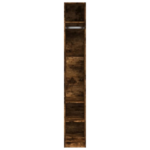 Armadio Rovere Fumo 30x50x200 Cm In Legno Multistrato - Image 4
