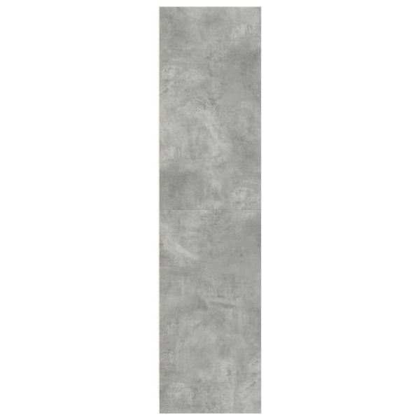 Armadio Grigio Cemento 30x50x200 Cm In Legno Multistrato - Image 5