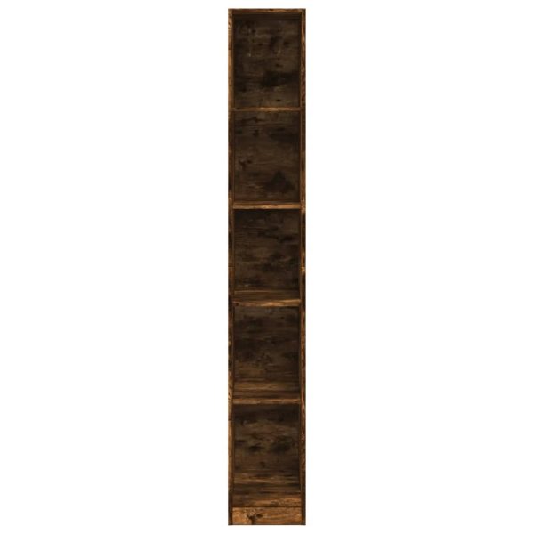 Armadio Rovere Fumo 30x50x200 Cm In Legno Multistrato - Image 4