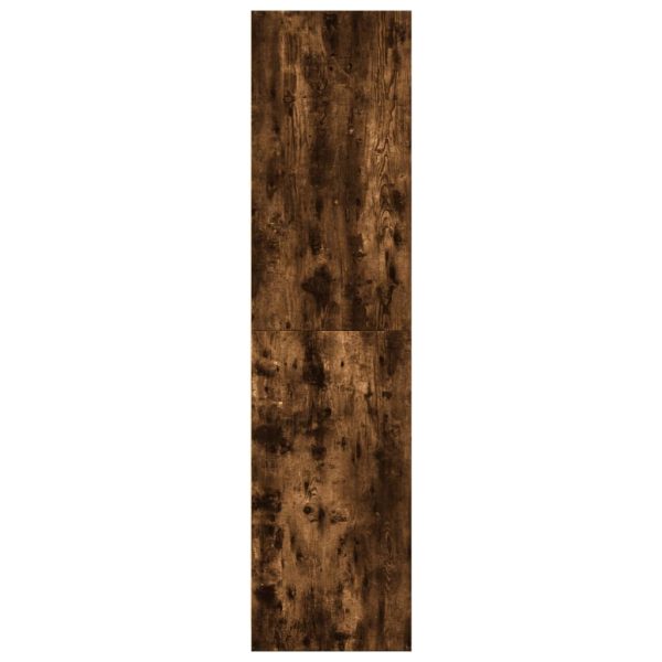 Armadio Rovere Fumo 30x50x200 Cm In Legno Multistrato - Image 5
