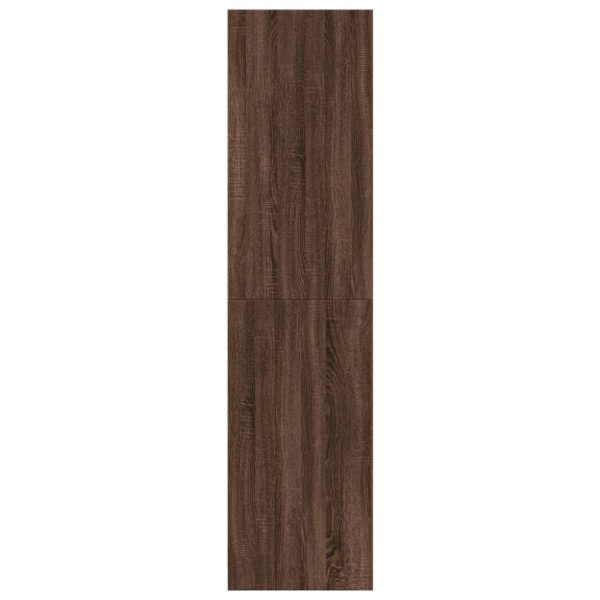 Armadio Rovere Marrone 30x50x200 Cm In Legno Multistrato - Image 5
