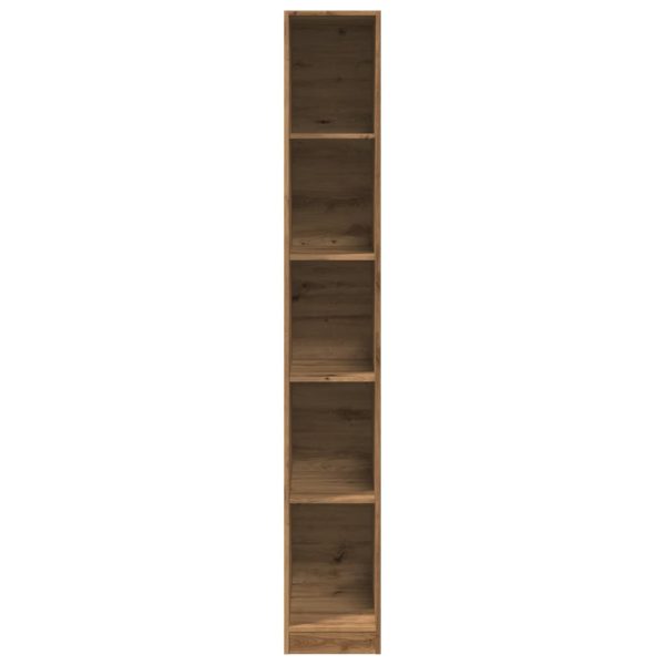 Armadio Rovere Artigianale 30x50x200 Cm In Legno Multistrato - Image 4