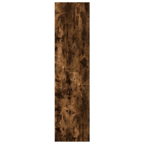 Armadio Rovere Fumo 50x50x200 Cm In Legno Multistrato - Image 5