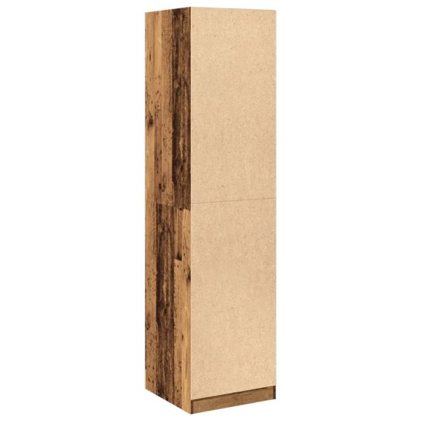 Armadio Legno Antico 50x50x200 Cm In Legno Multistrato - Image 6