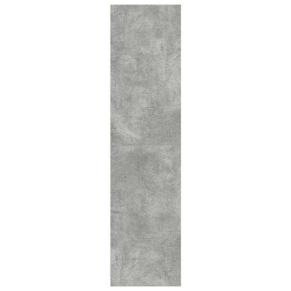 Armadio Grigio Cemento 80x50x200 Cm In Legno Multistrato - Image 5