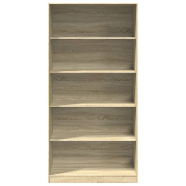 Armadio Rovere Sonoma 100x50x200 Cm In Legno Multistrato - Image 4