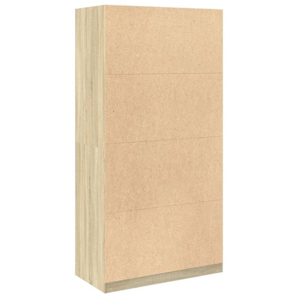 Armadio Rovere Sonoma 100x50x200 Cm In Legno Multistrato - Image 6