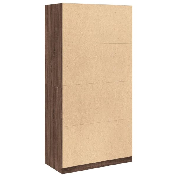 Armadio Rovere Marrone 100x50x200 Cm In Legno Multistrato - Image 6