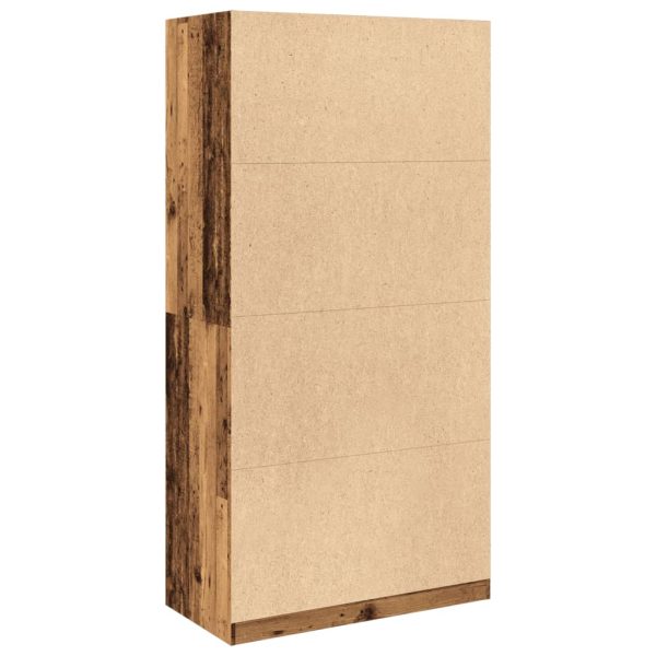 Armadio Legno Antico 100x50x200 Cm In Legno Multistrato - Image 6