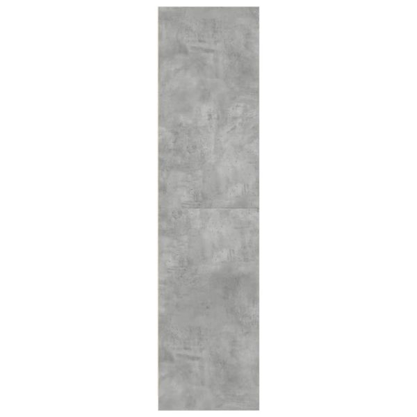 Armadio Grigio Cemento 30x50x200 Cm In Legno Multistrato - Image 6