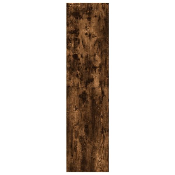 Armadio Rovere Fumo 30x50x200 Cm In Legno Multistrato - Image 5