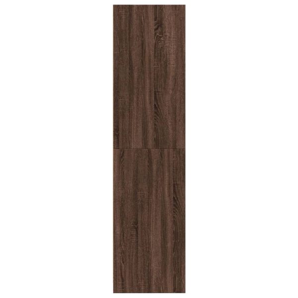 Armadio Rovere Marrone 100x50x200 Cm In Legno Multistrato - Image 5