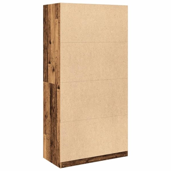 Armadio Legno Antico 100x50x200 Cm In Legno Multistrato - Image 6