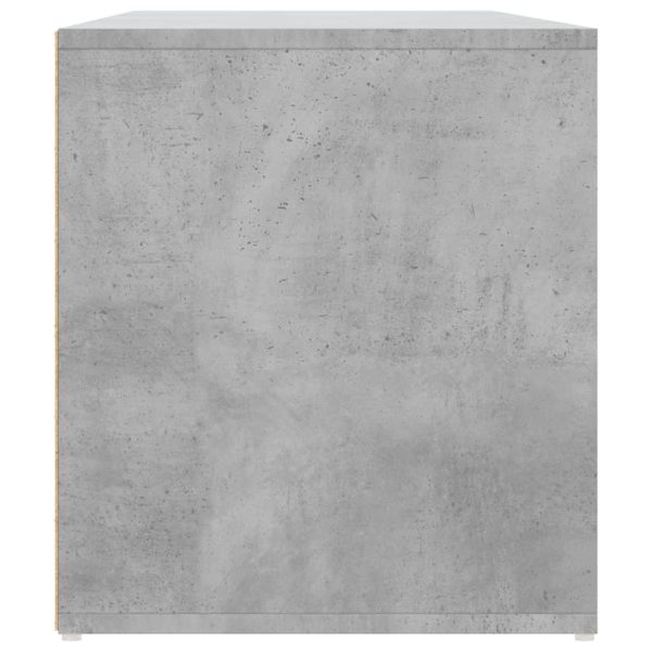 Mobile Angolare Grigio Cemento 160x40x45 Cm In Truciolato - Image 5
