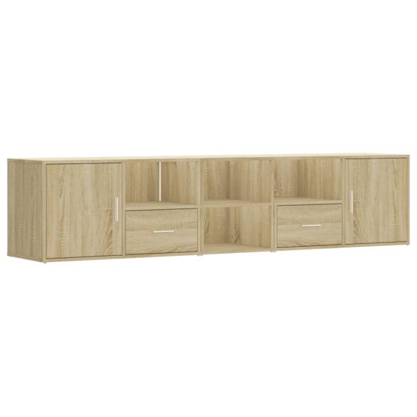 Mobile Angolare Rovere Sonoma 200x40x45 Cm In Truciolato - Image 2
