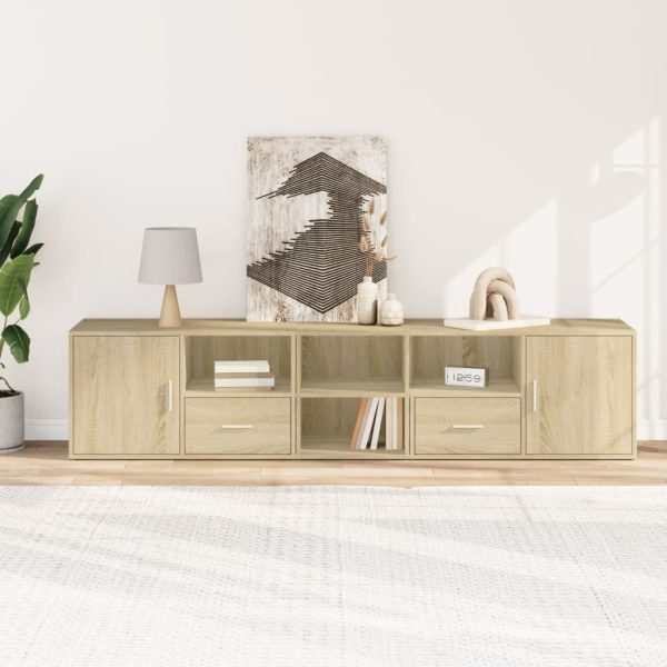 Mobile Angolare Rovere Sonoma 200x40x45 Cm In Truciolato - Image 3