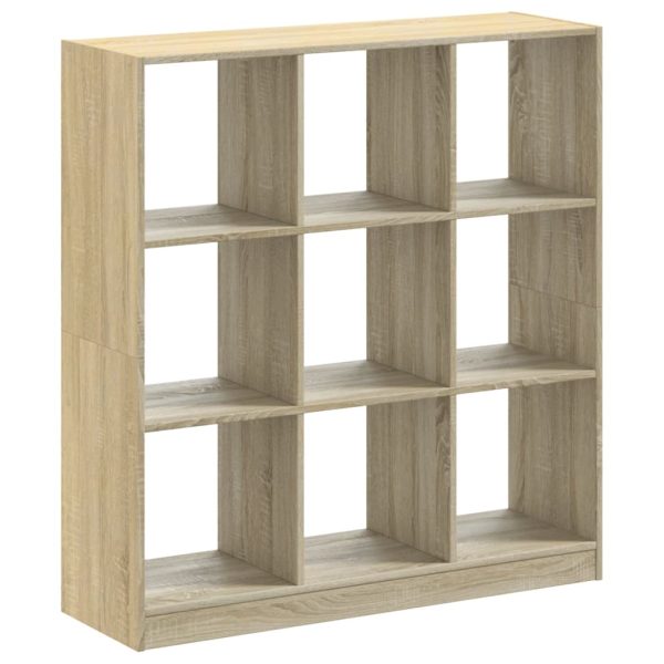 Libreria Rovere Sonoma 102x32x108 Cm In Legno Multistrato - Image 6