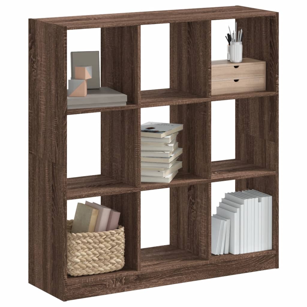 Libreria Rovere Marrone 102x32x108 Cm In Legno Multistrato