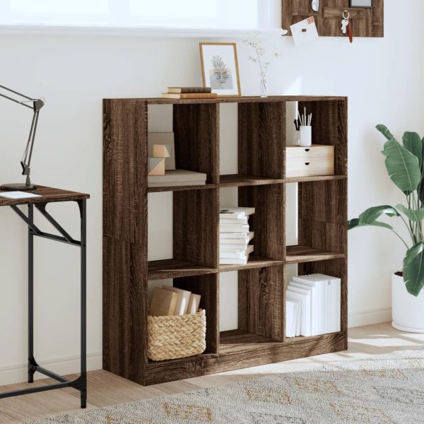 Libreria Rovere Marrone 102x32x108 Cm In Legno Multistrato - Image 3