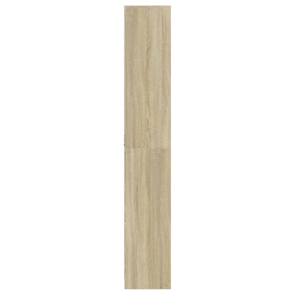 Credenza Con Led Rovere Sonoma 41,5x32,5x200 Cm In Truciolato - Image 6