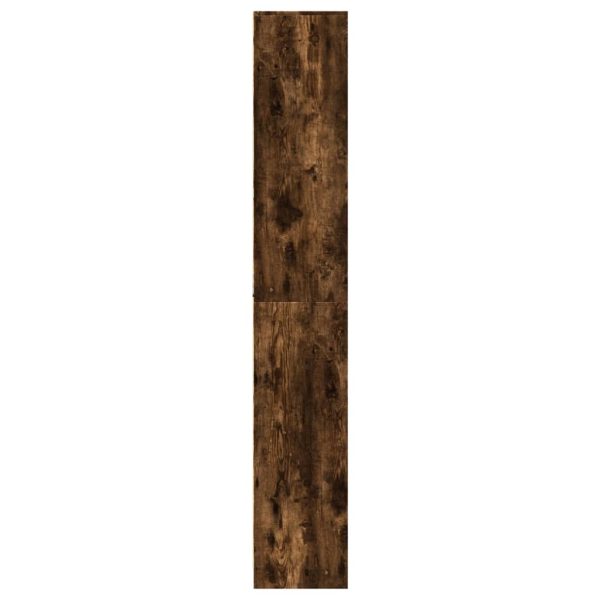 Credenza Con Led Rovere Fumo 41,5x32,5x200 Cm In Truciolato - Image 6