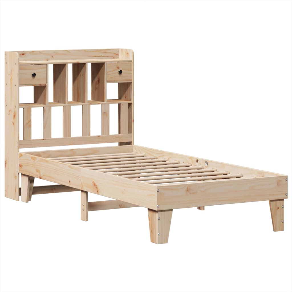 Giroletto Senza Materasso 100x200 Cm In Legno Massello Di Pino - Image 3