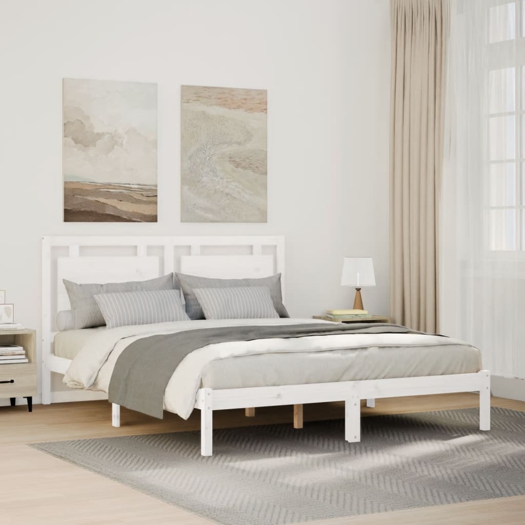 Giroletto Extra Lungo Senza Materasso Bianco 160x210cm Massello