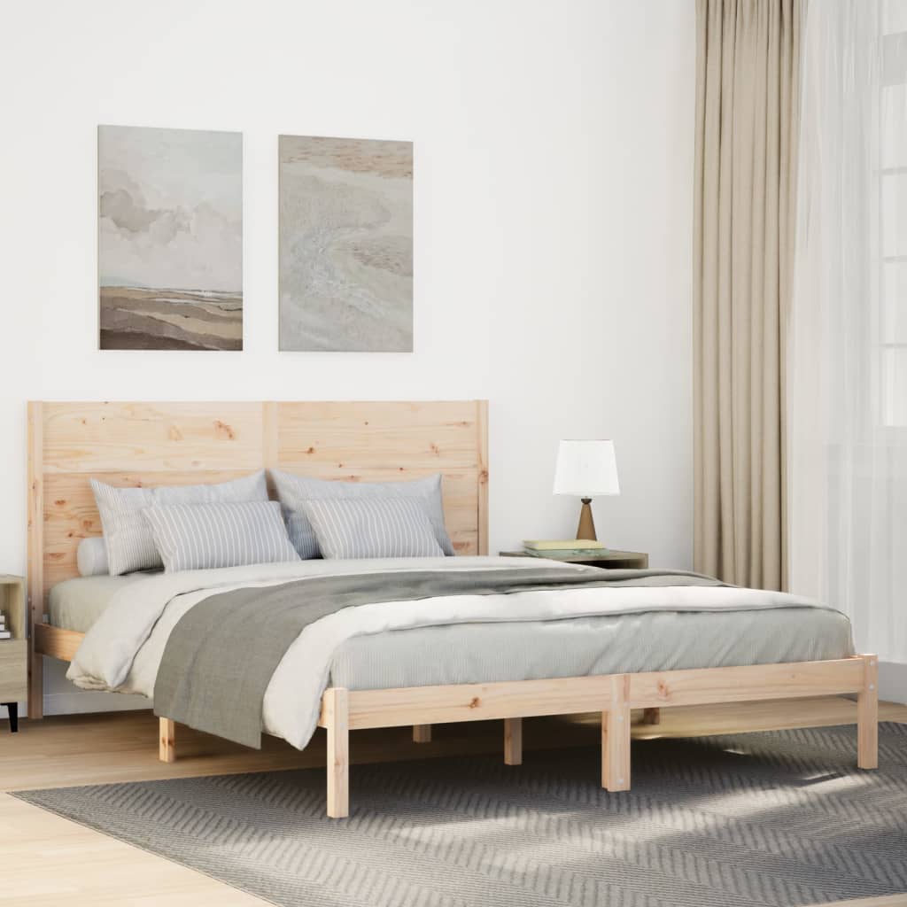 Giroletto Extra Lungo Senza Materasso 160x210 Cm Legno Massello