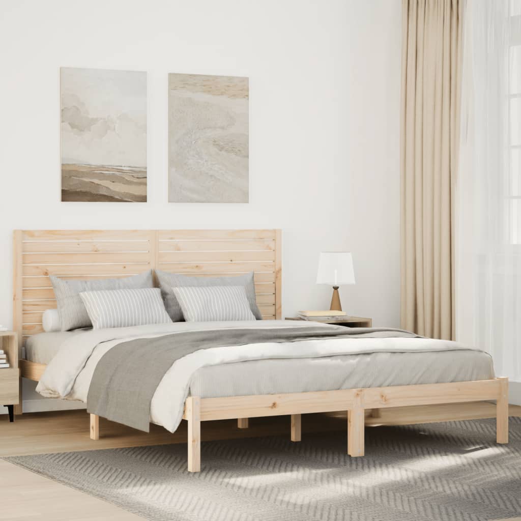 Giroletto Extra Lungo Senza Materasso 160x220 Cm Legno Massello