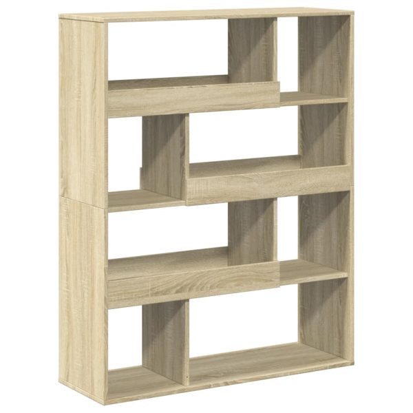 Libreria Rovere Sonoma 100x33x125,5 Cm In Legno Multistrato - Image 6