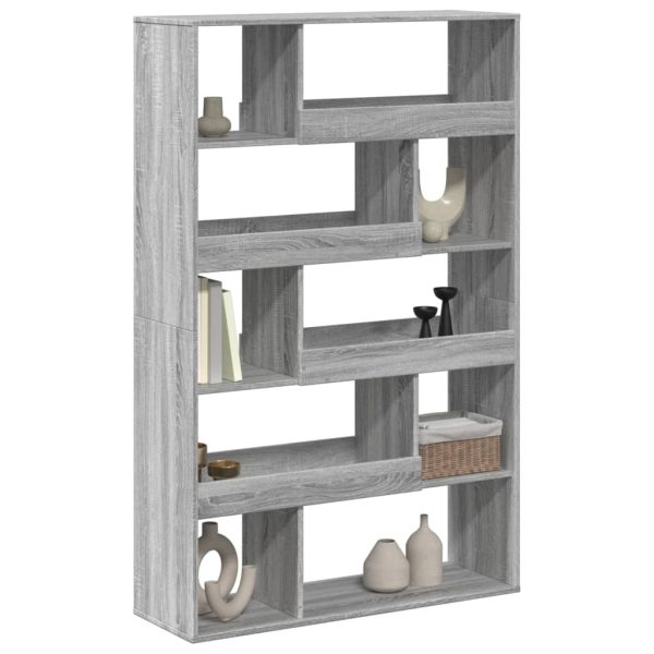Libreria Grigio Sonoma 100x33x156,5 Cm In Truciolato - Image 3