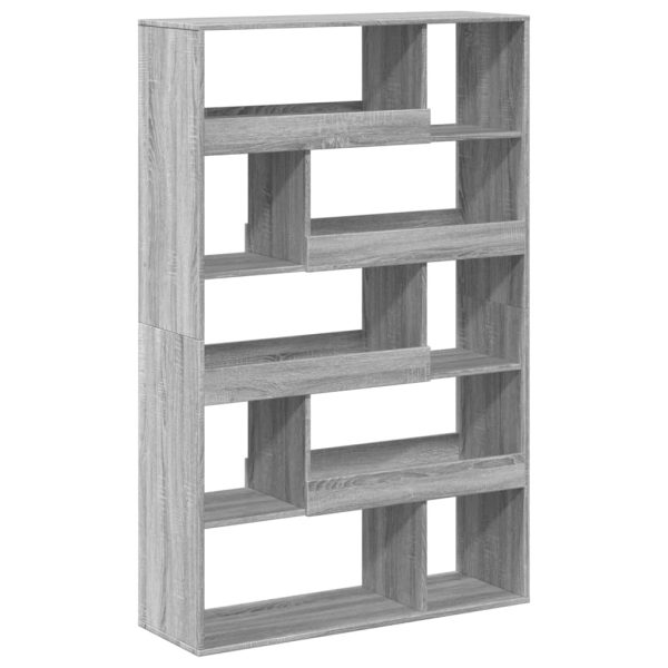 Libreria Grigio Sonoma 100x33x156,5 Cm In Truciolato - Image 6