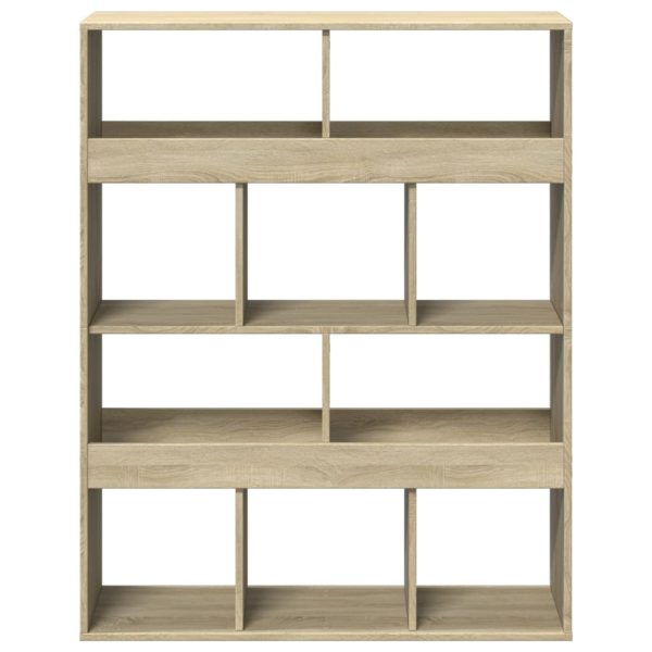 Libreria Rovere Sonoma 100x33x125,5 Cm In Legno Multistrato - Image 4