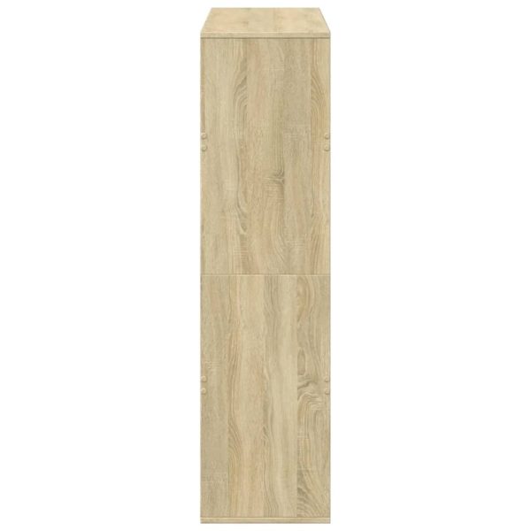 Libreria Rovere Sonoma 100x33x125,5 Cm In Legno Multistrato - Image 5