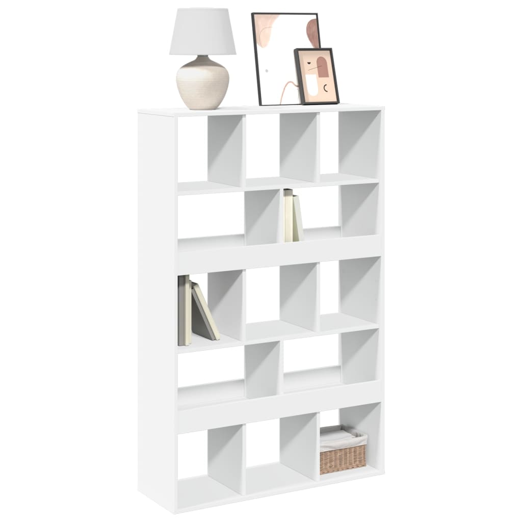 Libreria Bianca 100x33x156,5 Cm In Truciolato