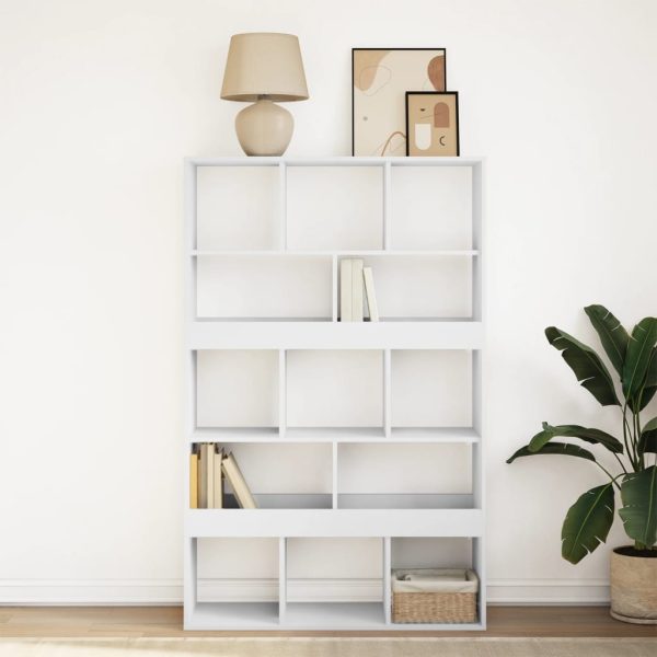 Libreria Bianca 100x33x156,5 Cm In Truciolato - Image 3