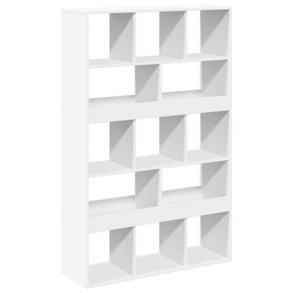 Libreria Bianca 100x33x156,5 Cm In Truciolato - Image 6